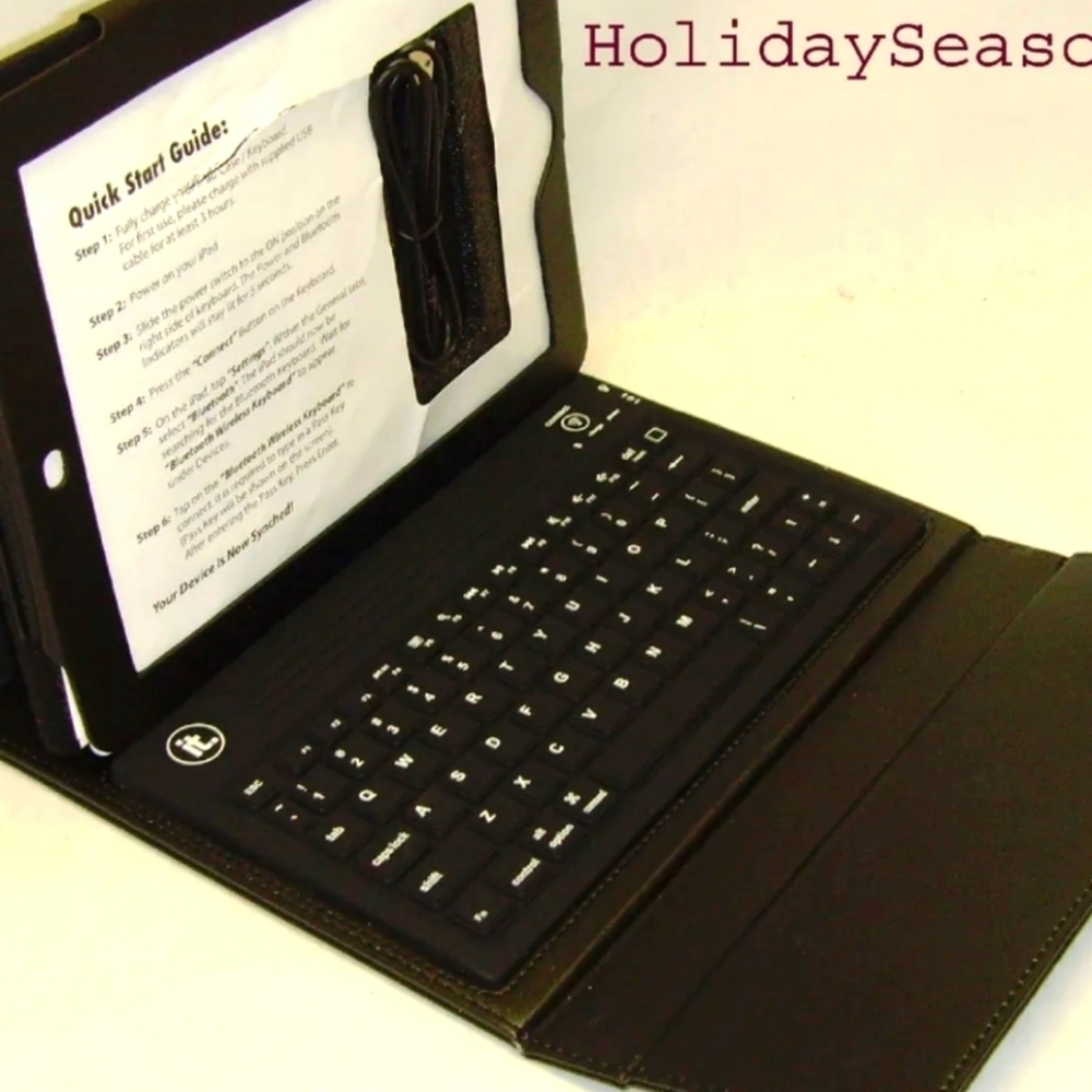 Bluetooth Ipad Keyboard Case